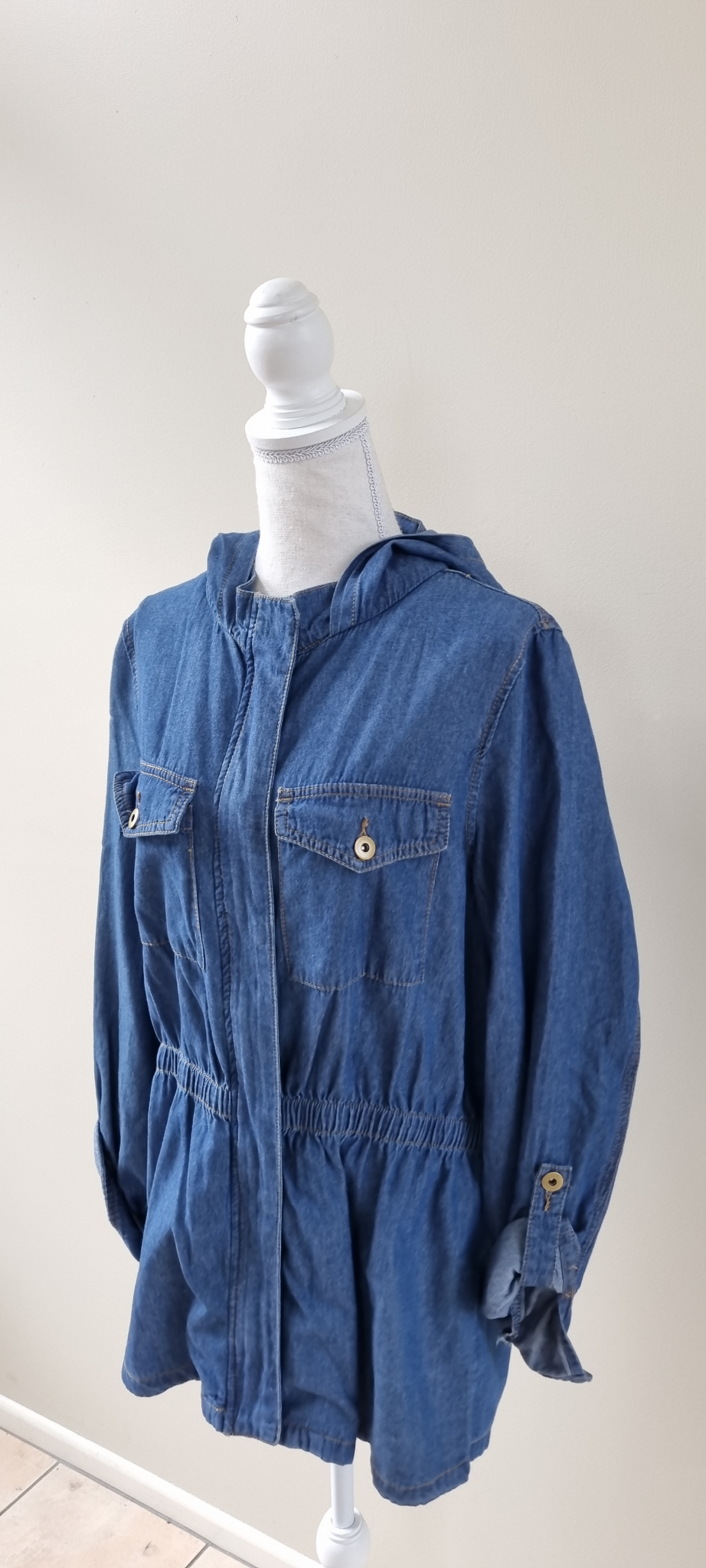 Denim Republic Denim Jacket Size 14, image 2