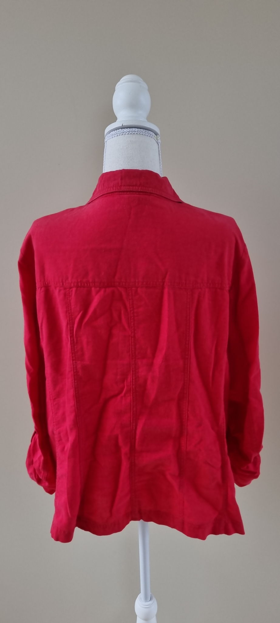 Twin Rivers Linen Blend Jacket Size 20, image 3