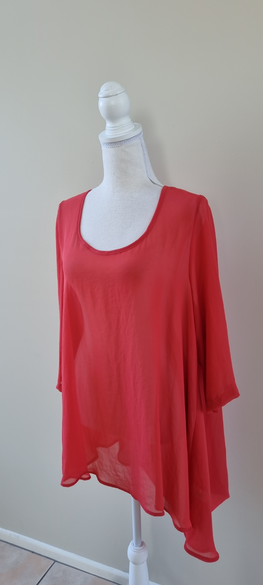Chocolat Tunic Top Size 14, image 2