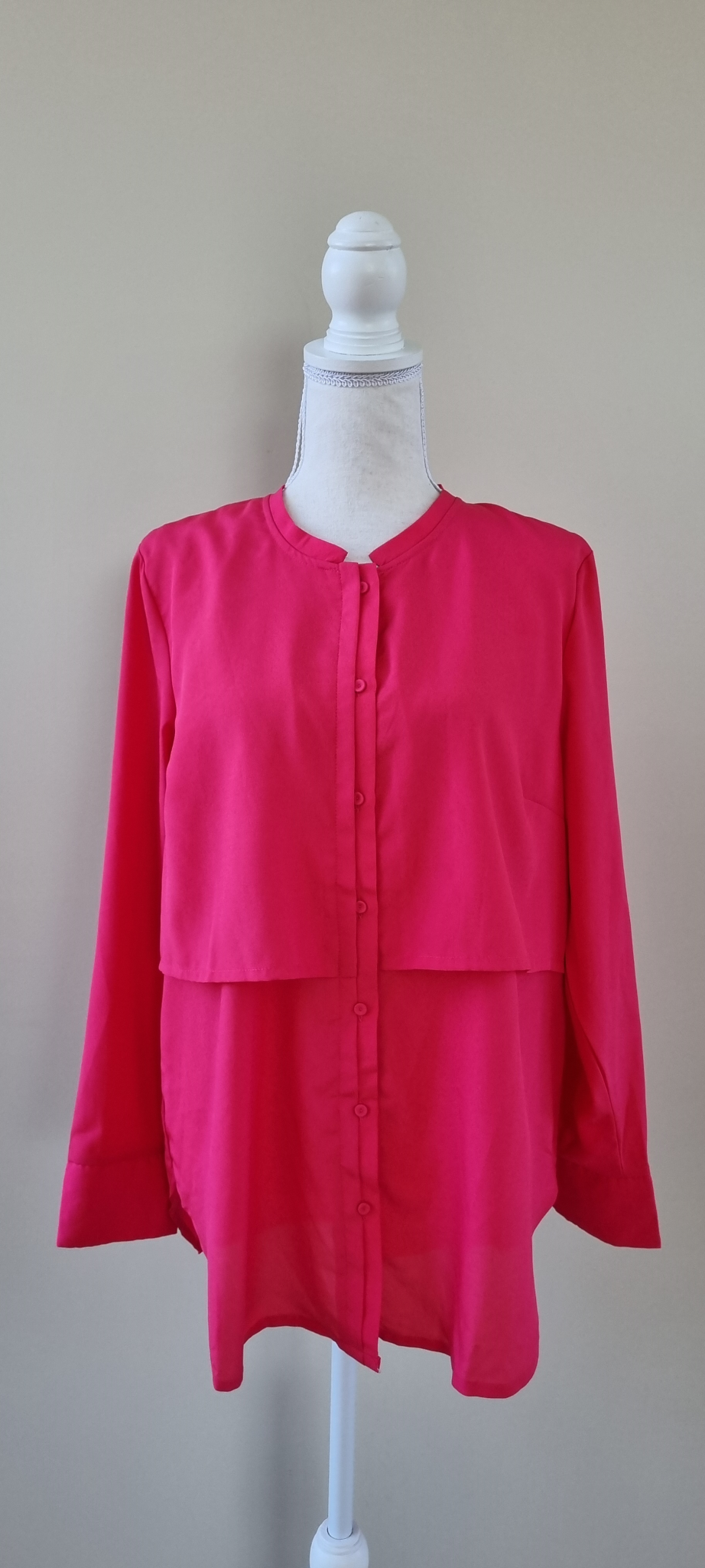 Grace Hill Silk Shirt Size 22