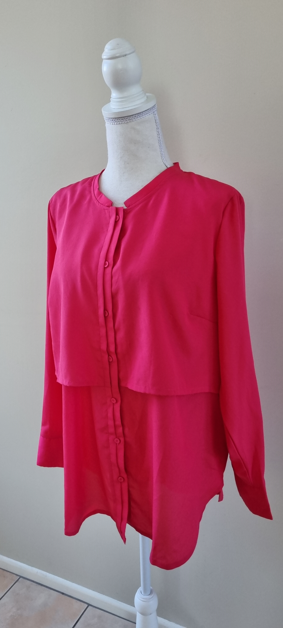 Grace Hill Silk Shirt Size 22, image 2