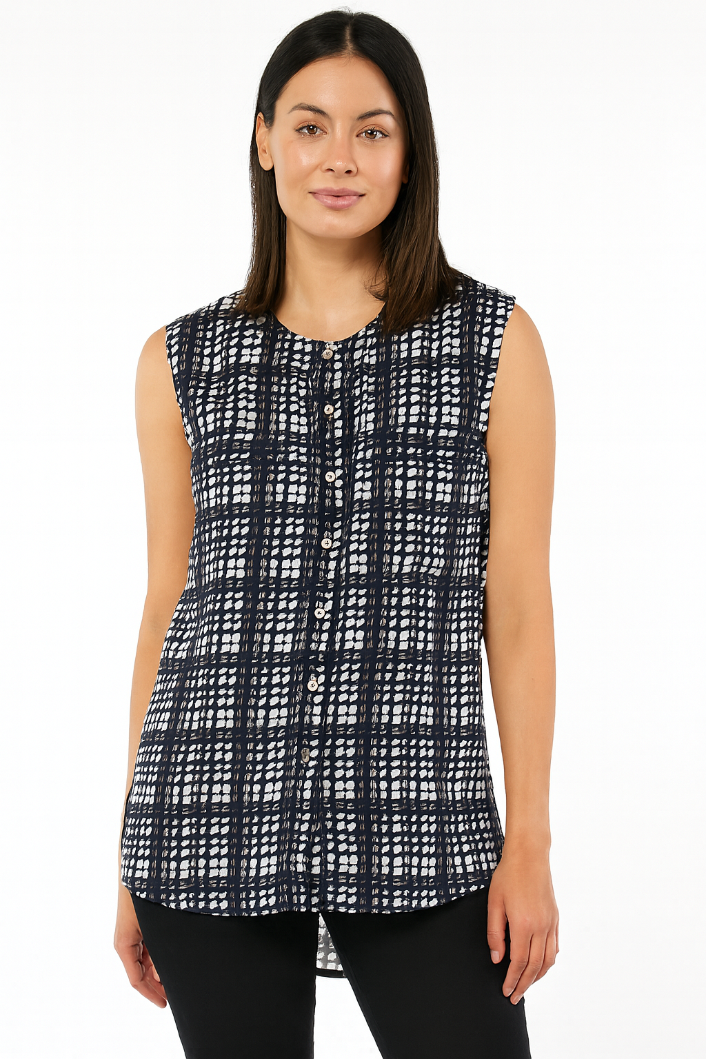 Jasper Conran Tunic Shirt Size 14