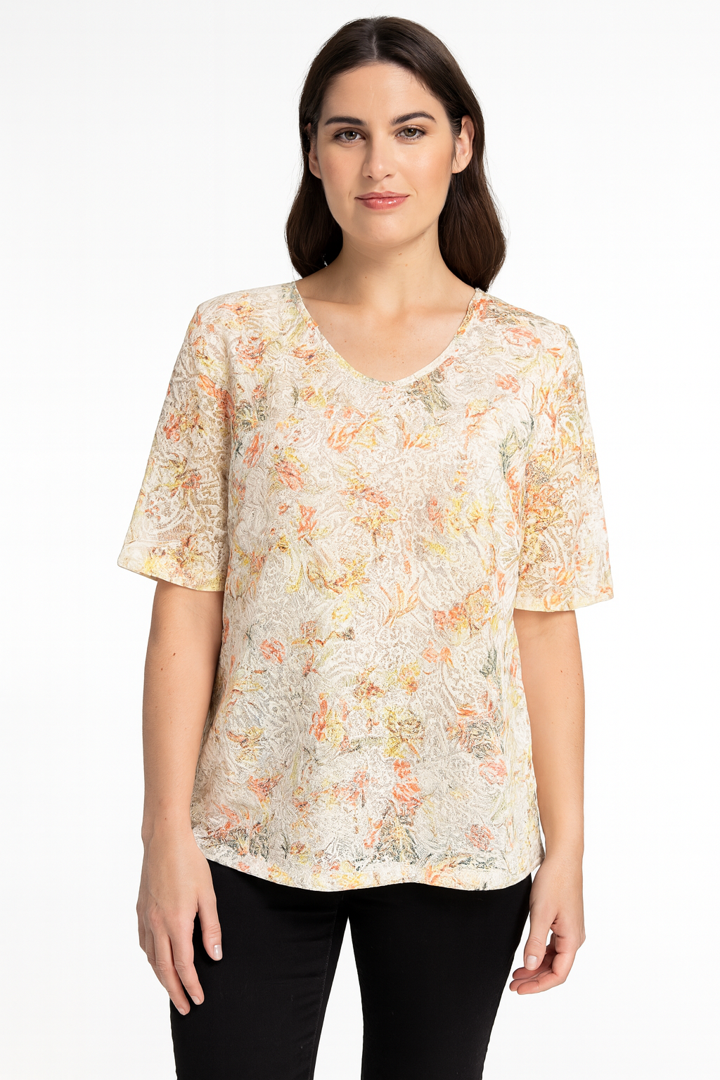 Urbanology Lace Floral Top Size 16 / L