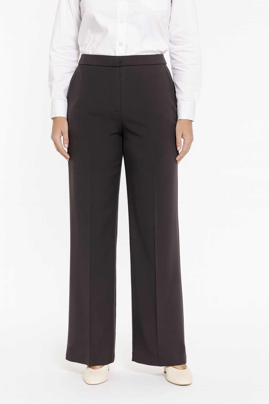 Petrena Grey Pants size 16