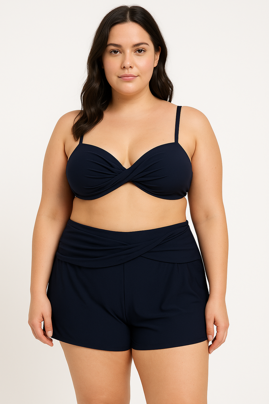 Zest Resort Curve Black Swim Shorts size 24, image 2