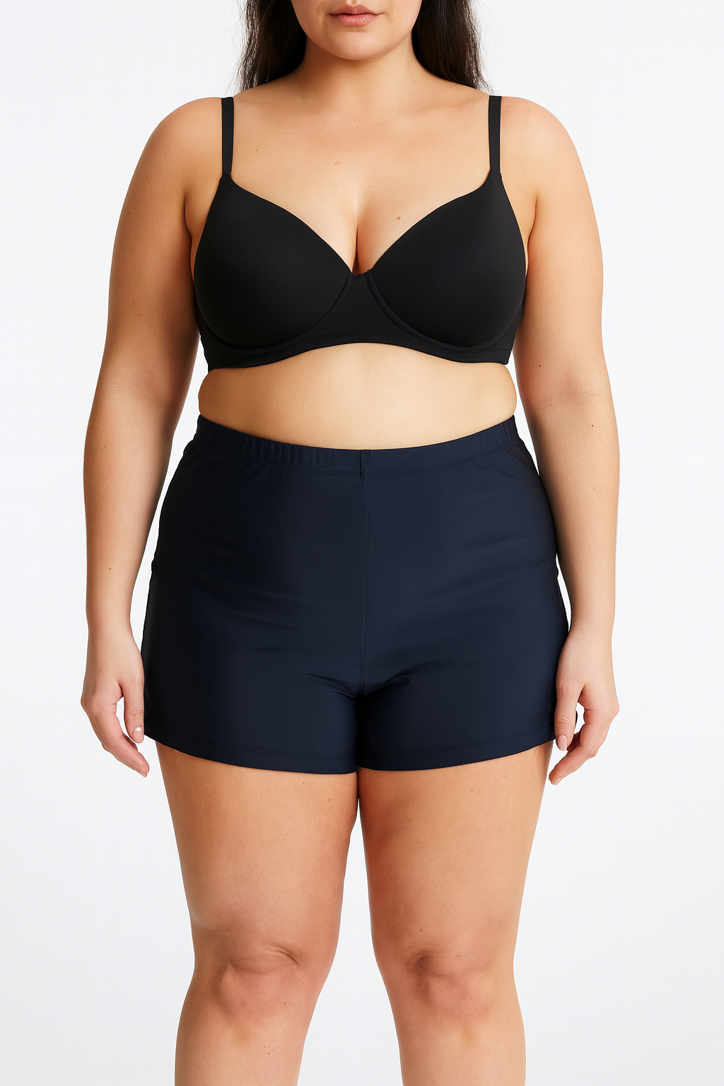 Beach Works Black Swim Shorts size 24, image 2