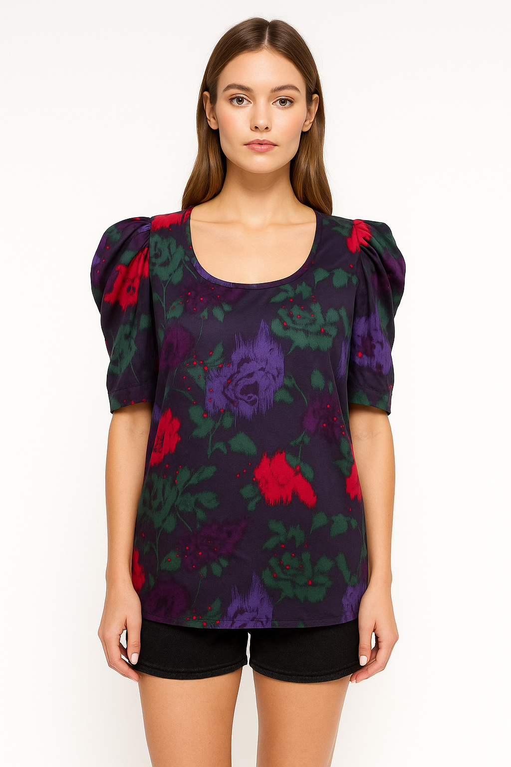 Andrea Moore Silk Top size 10