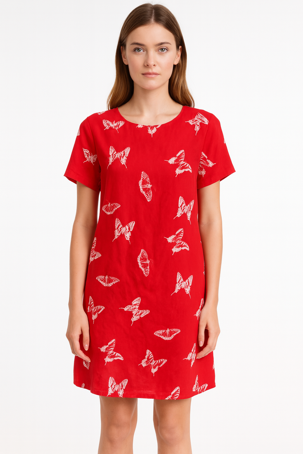 Andrea Moore Silk Dress size 6