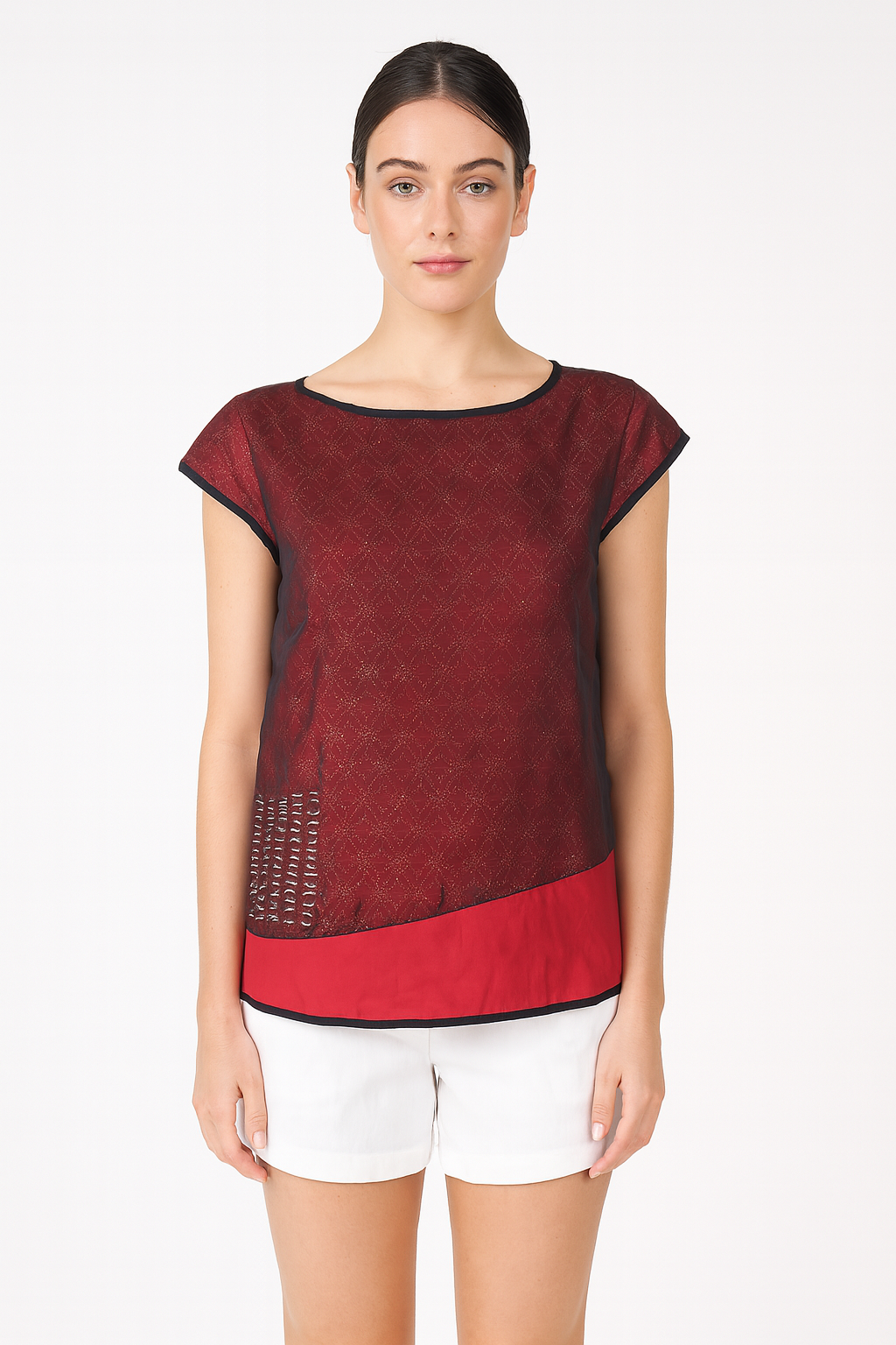 Megan Salmon Top size 10