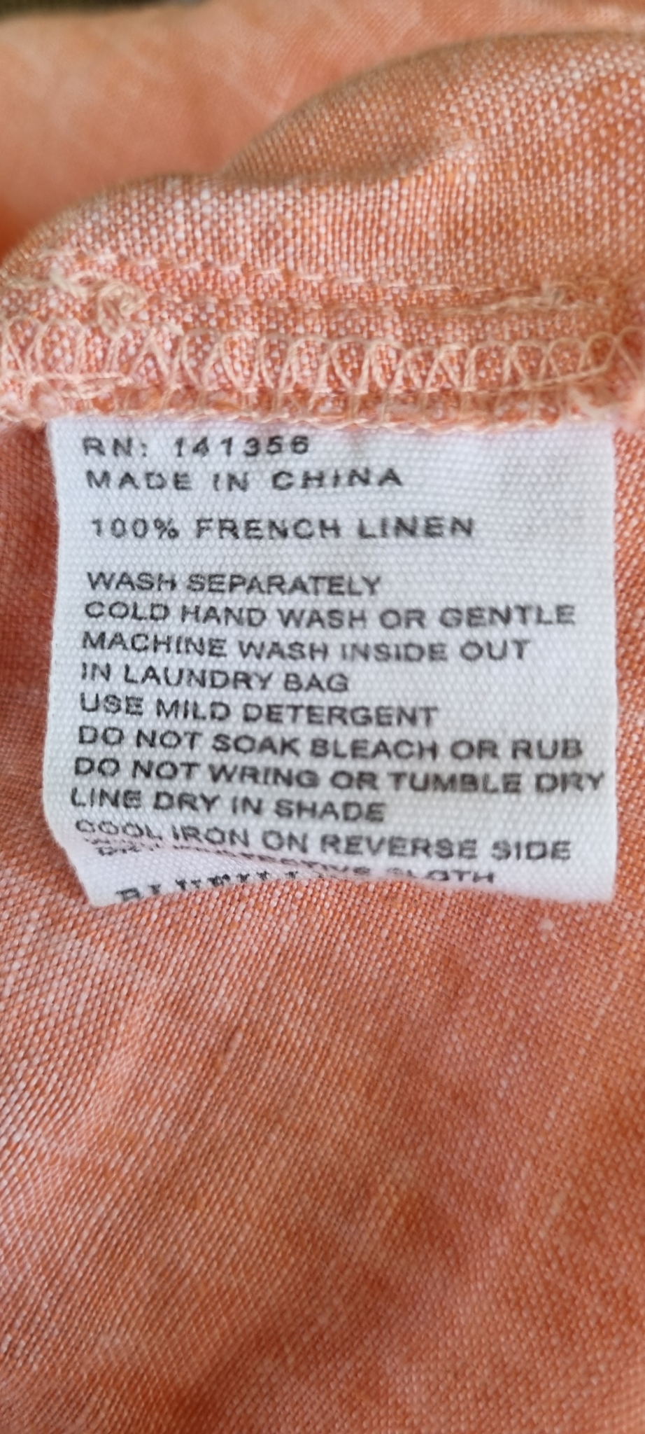 Blue Illusion Linen Top size 10, image 4