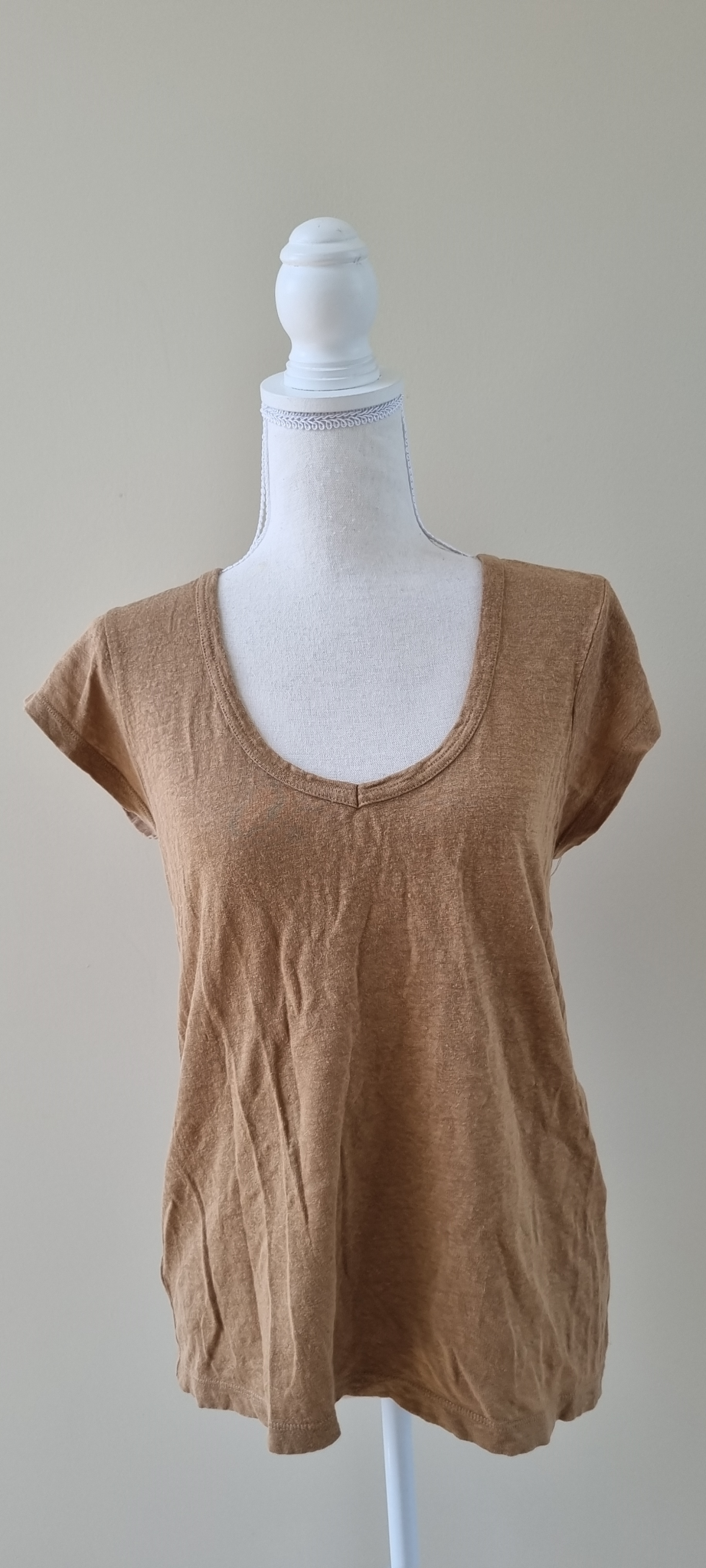 Country Road Linen Top size 10