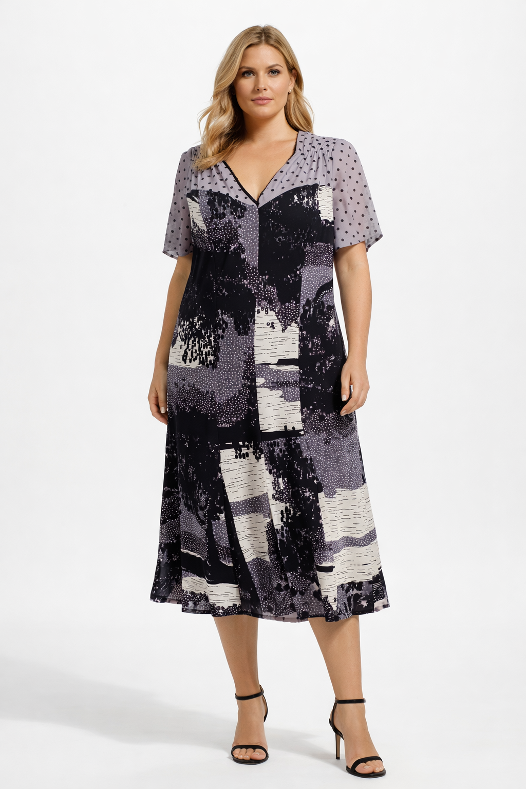 TS Taking Shape Eplisse Dress size 18, image 5