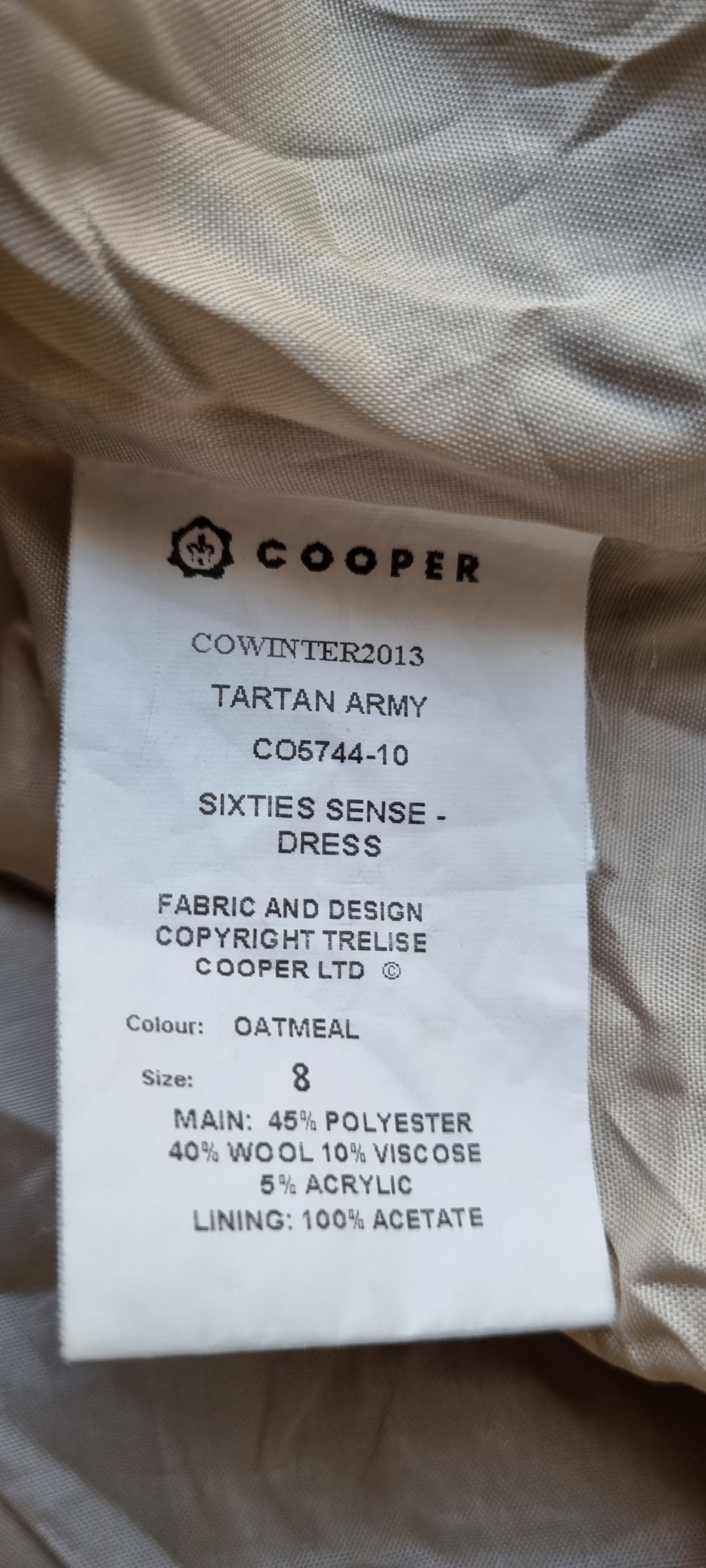 Cooper by Trelise Cooper Wool Blend Dress size 8, image 4