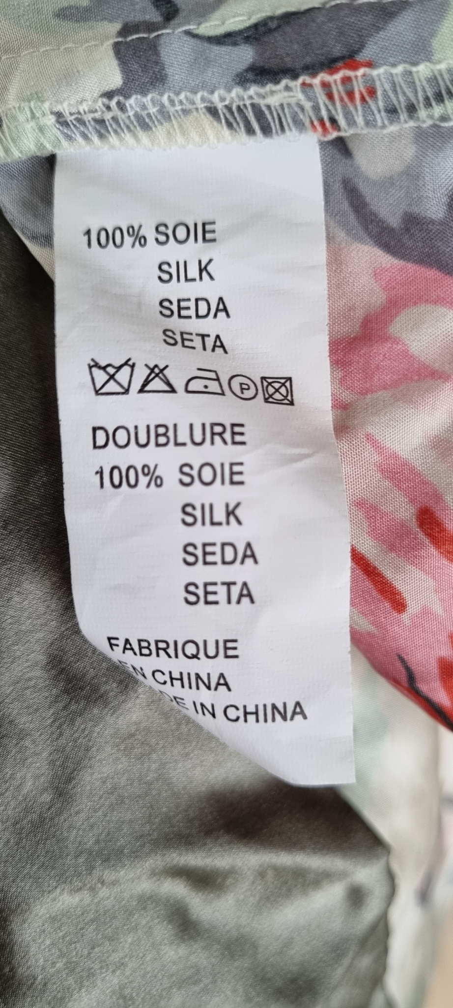 Cacharel Silk Dress size 6, image 6