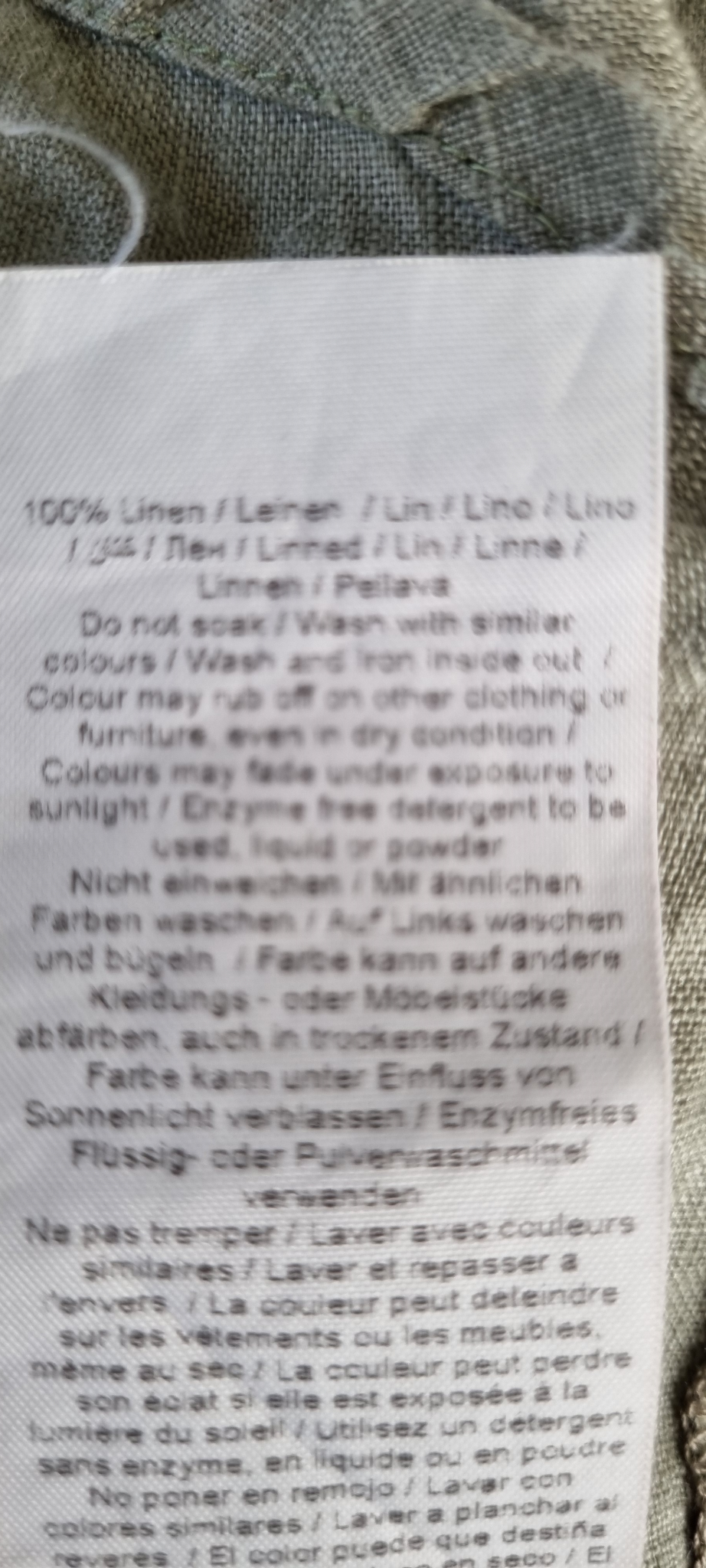 Part Two Linen Dress Size 10, image 5
