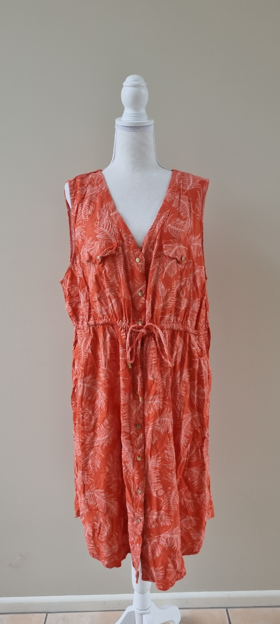 Linen Blend Dress size 18