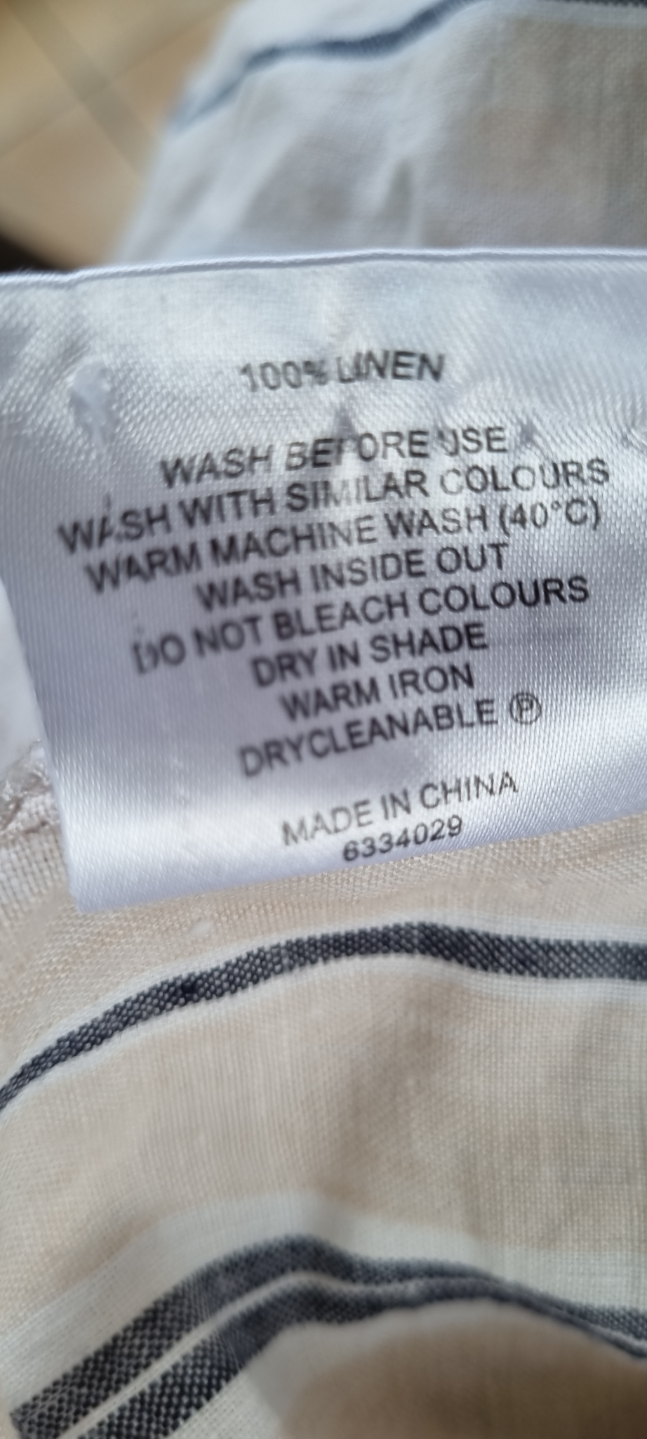 Zest Linen Dress Size 14, image 4