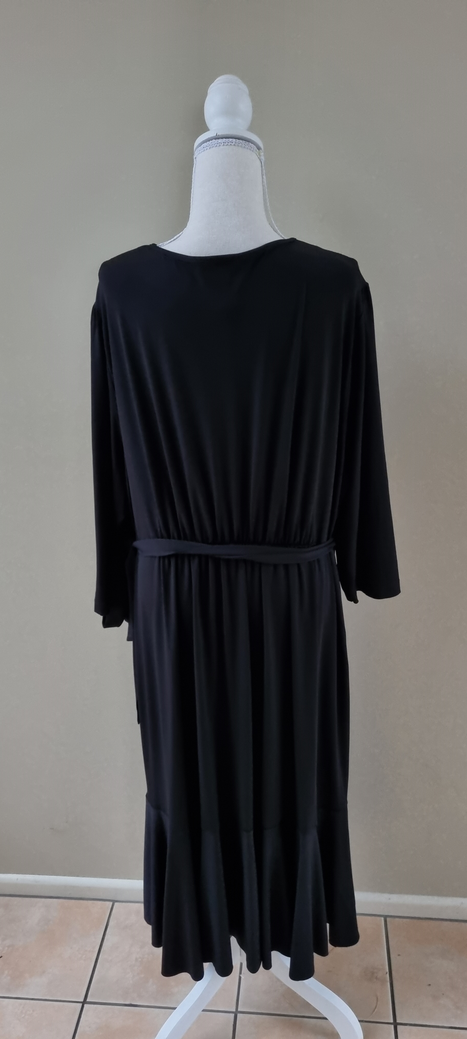 TS Taking Shape Black Wrap Dress size 22, image 3