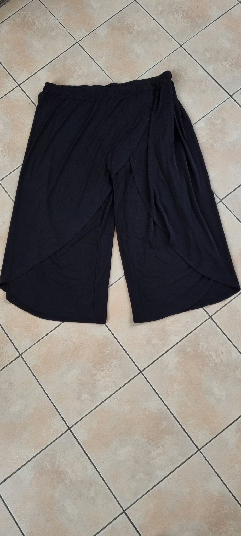 Taking Shape Black Pants with Skirt Overlay size 22