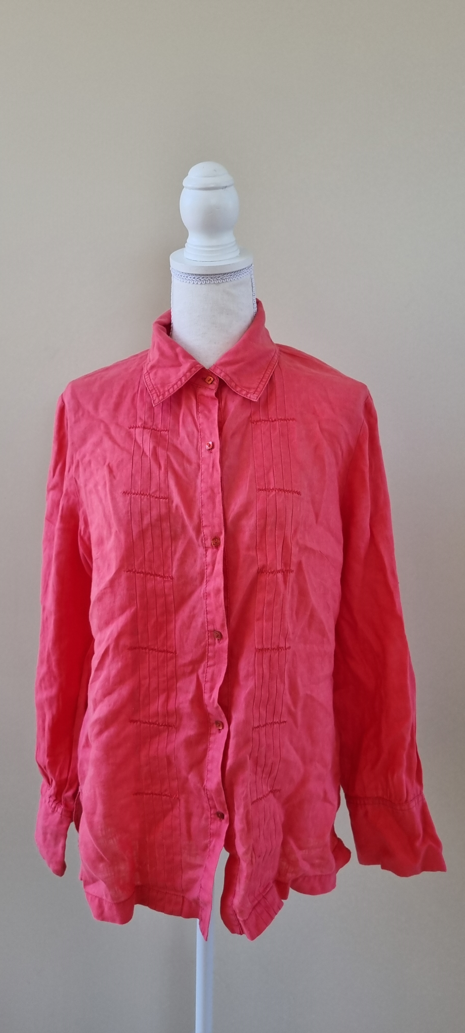 Jump Linen Tunic Shirt size 14