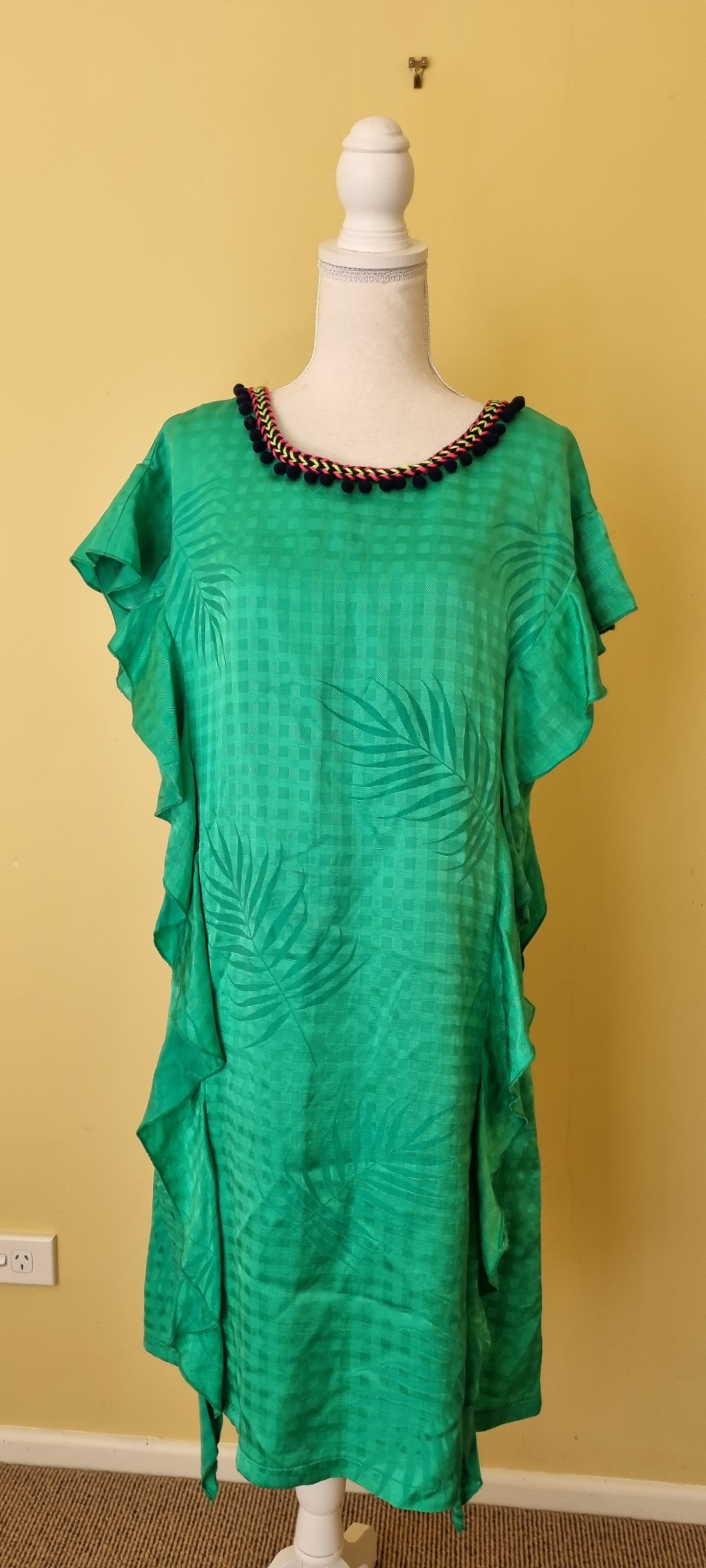 Trelise Cooper Curate Linen Blend Dress size M