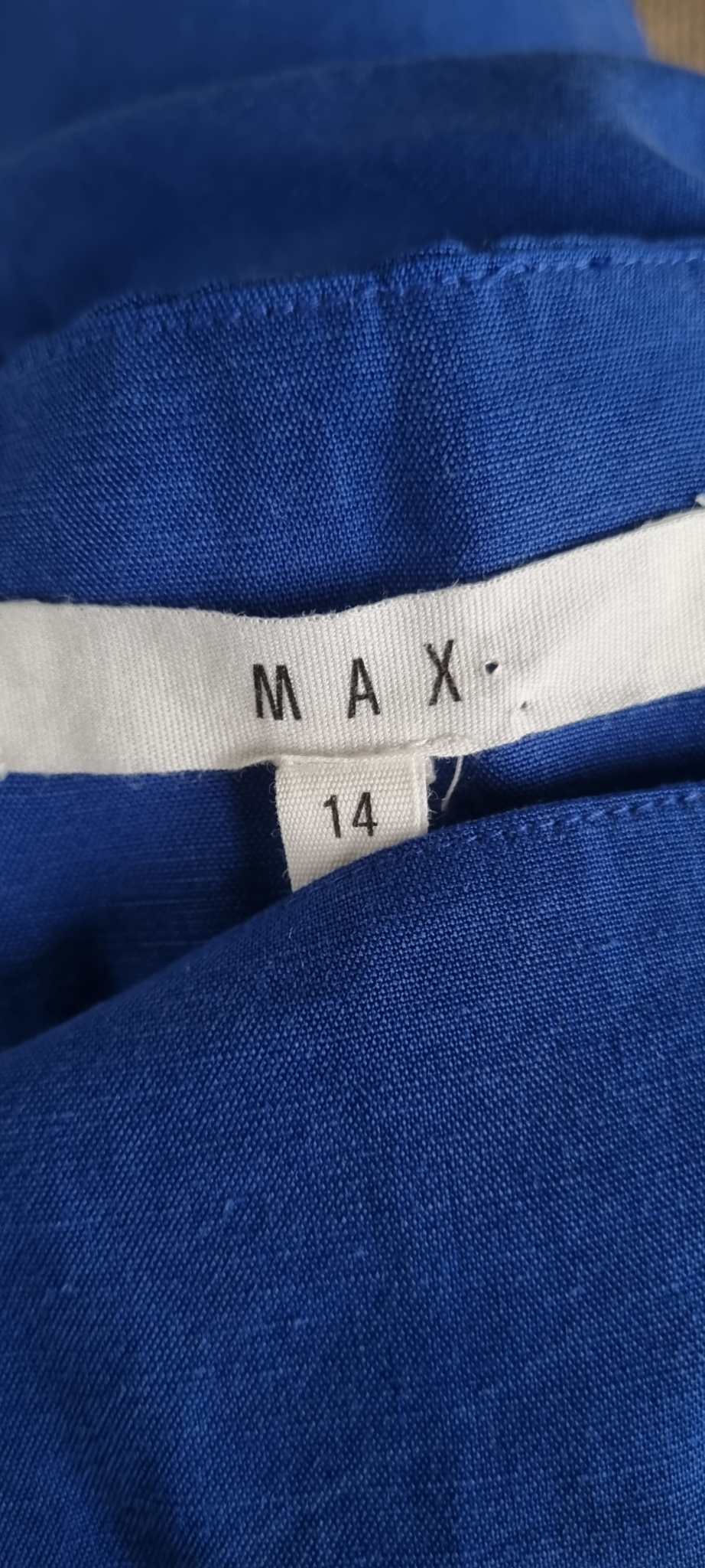 Max Linen Blend Pants size 14, image 2