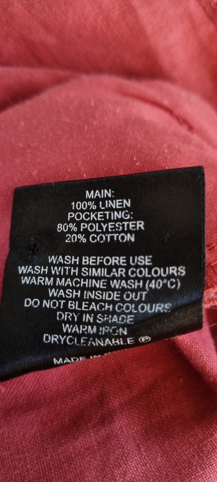 Zest Linen Pants size 10, image 2