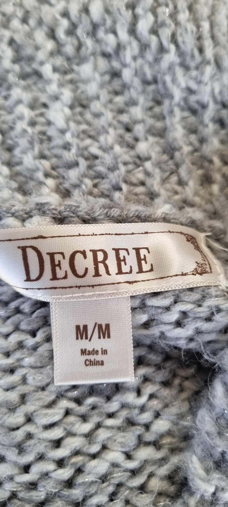 Decree Wool Blend Shrug Cardigan size M, image 4