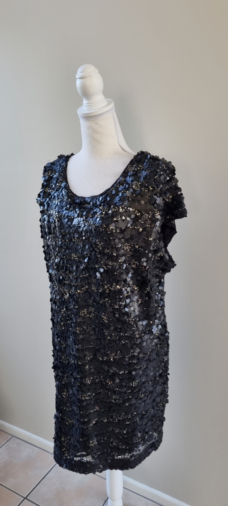 Phase Eight Sequin Dress Size 18, image 2