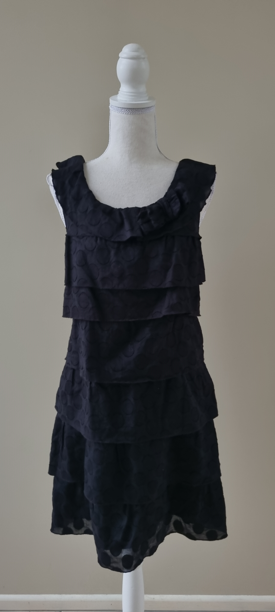 Karen Walker Hi There Black Dress size 10