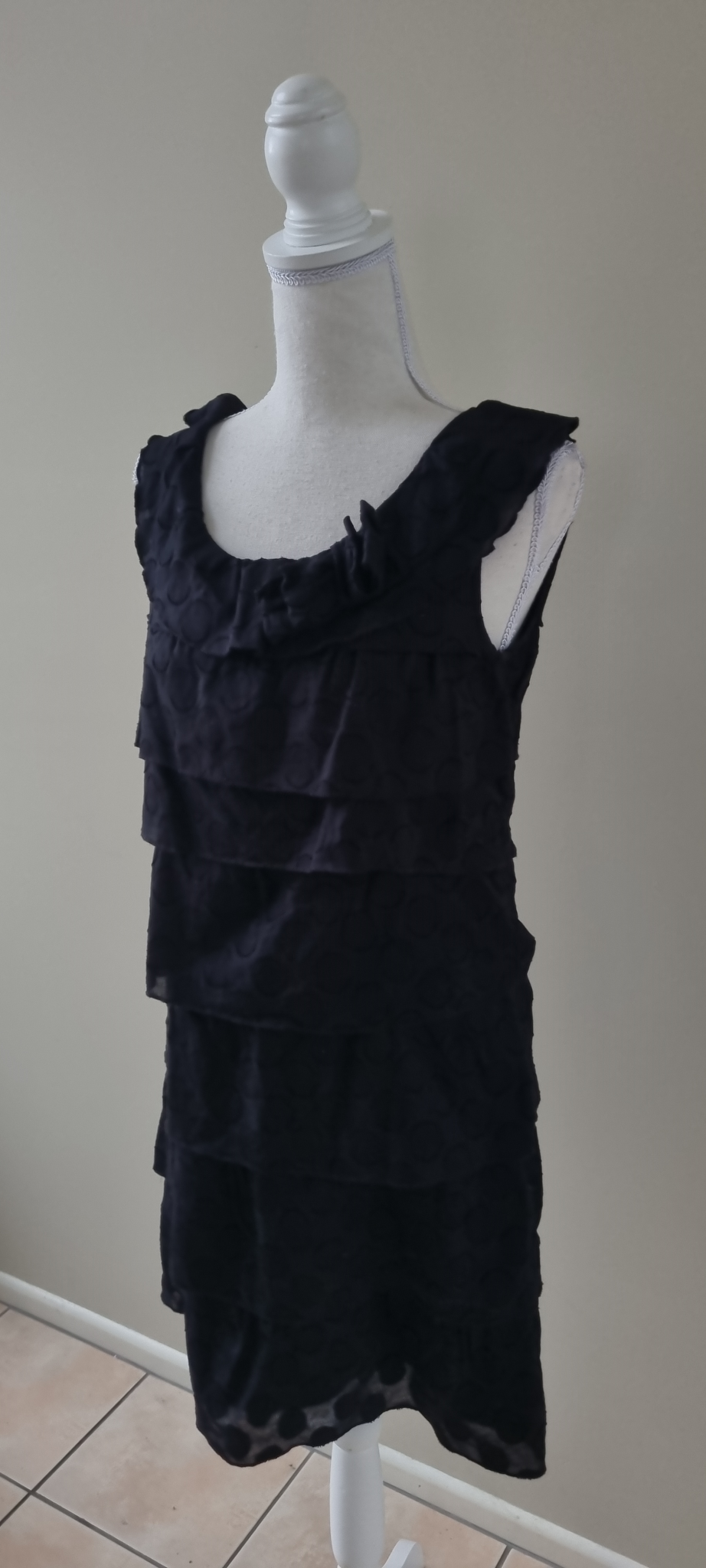 Karen Walker Hi There Black Dress size 10, image 2