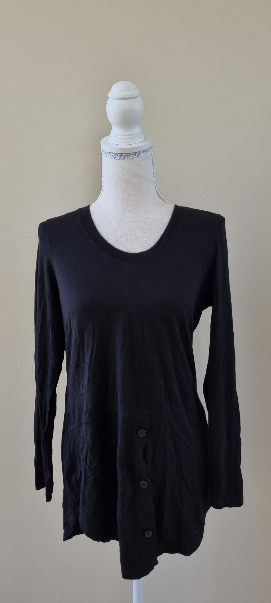Obi Merino Wool Jersey Tunic size 10