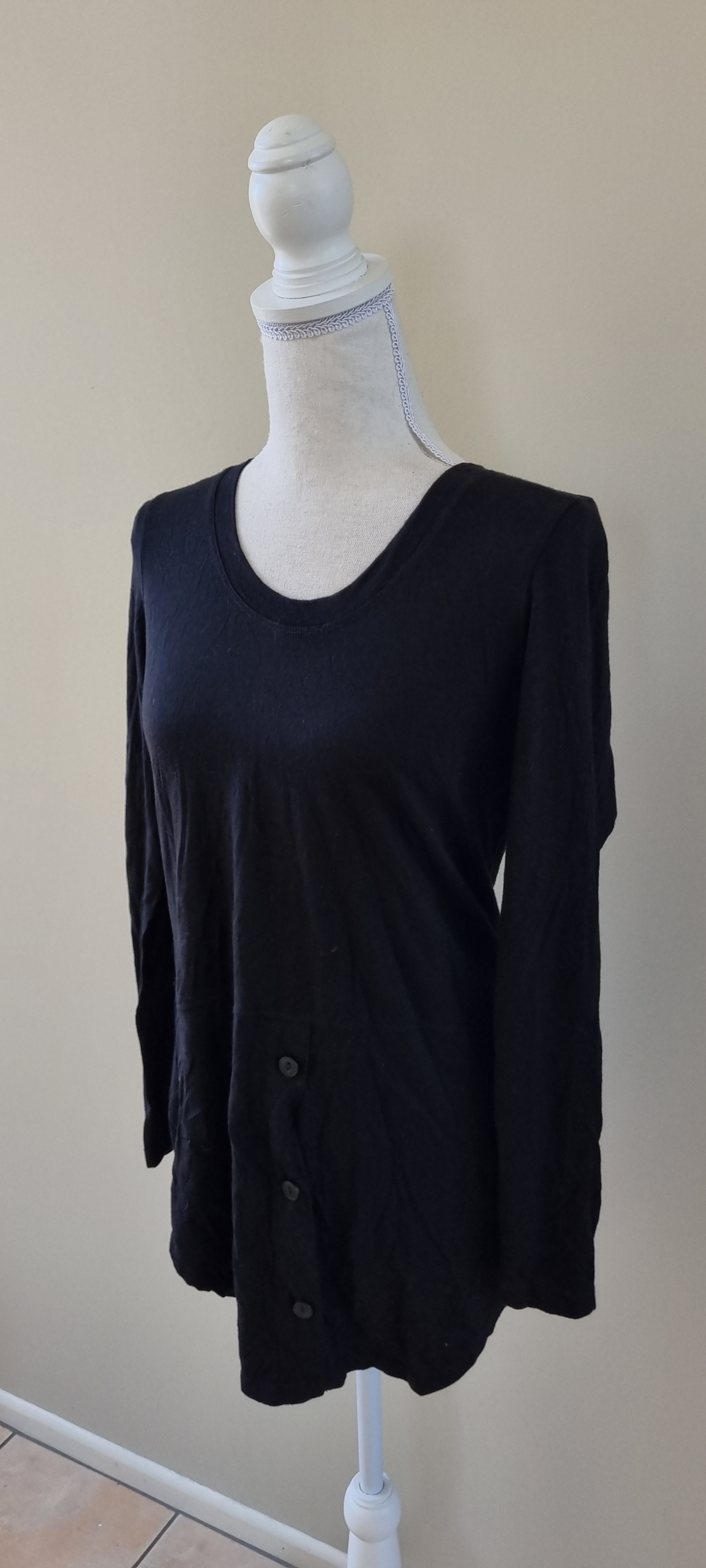 Obi Merino Wool Jersey Tunic size 10, image 2
