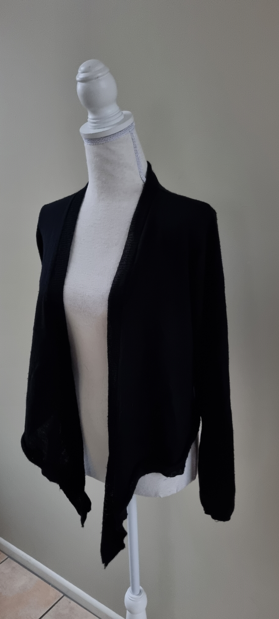 Max Black Merino Wool Cardigan size M, image 2