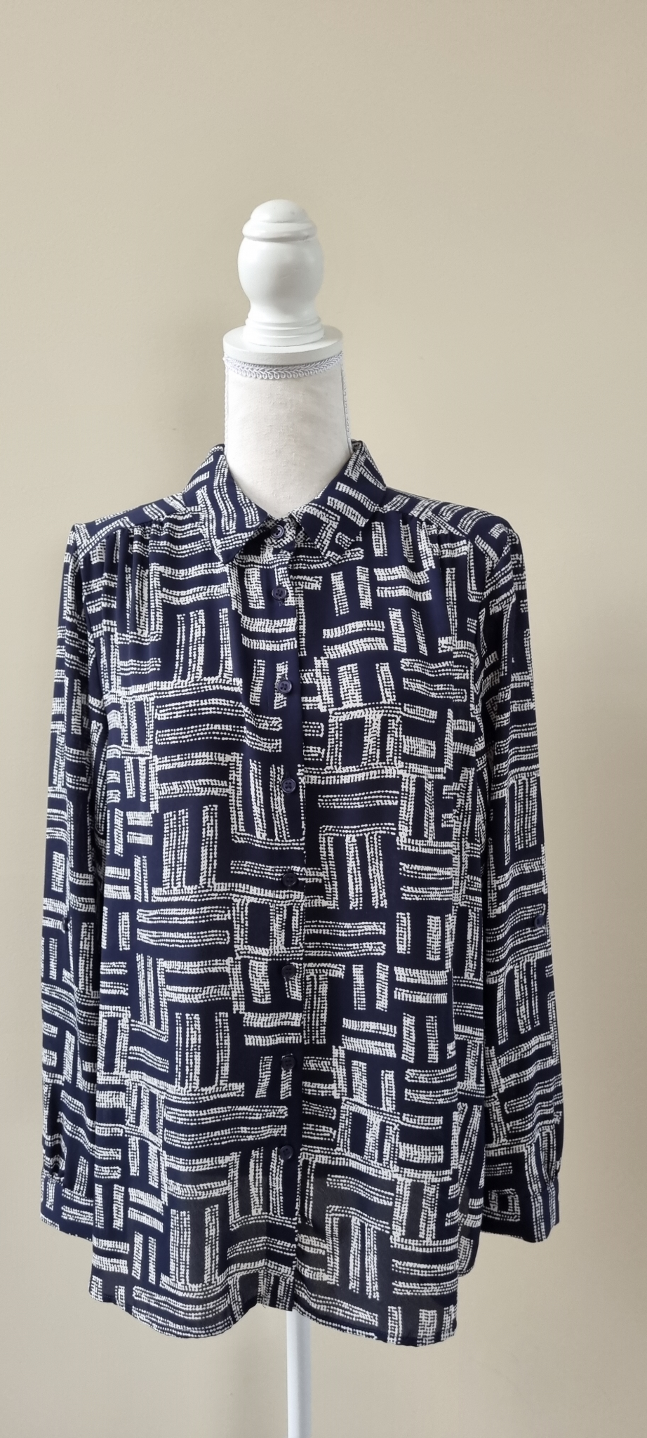 Oliver Black Tunic Shirt size 14
