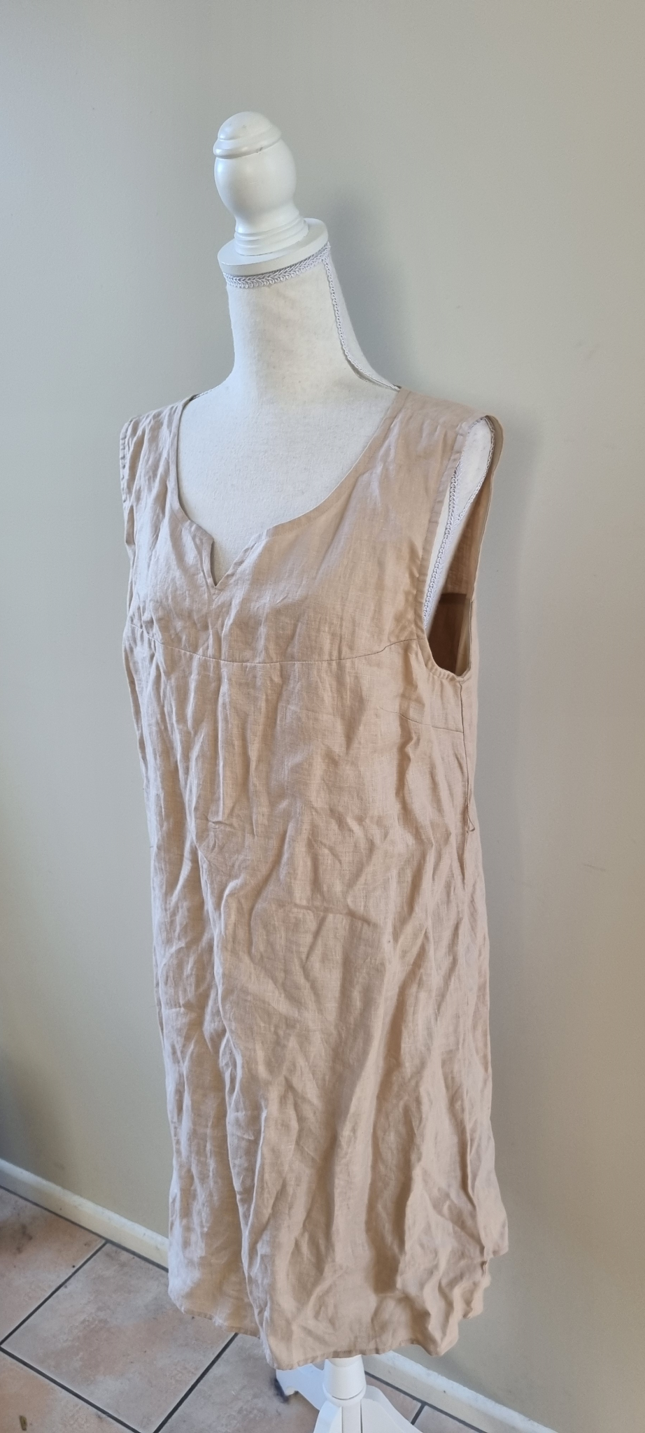 Angel Lace Linen Dress size M, image 2