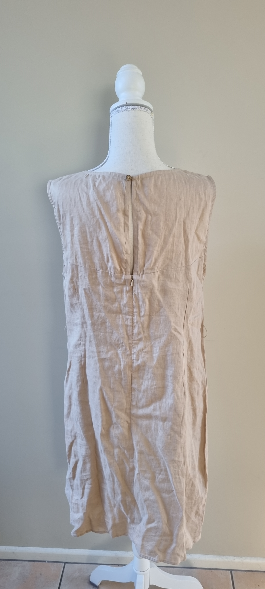 Angel Lace Linen Dress size M, image 3