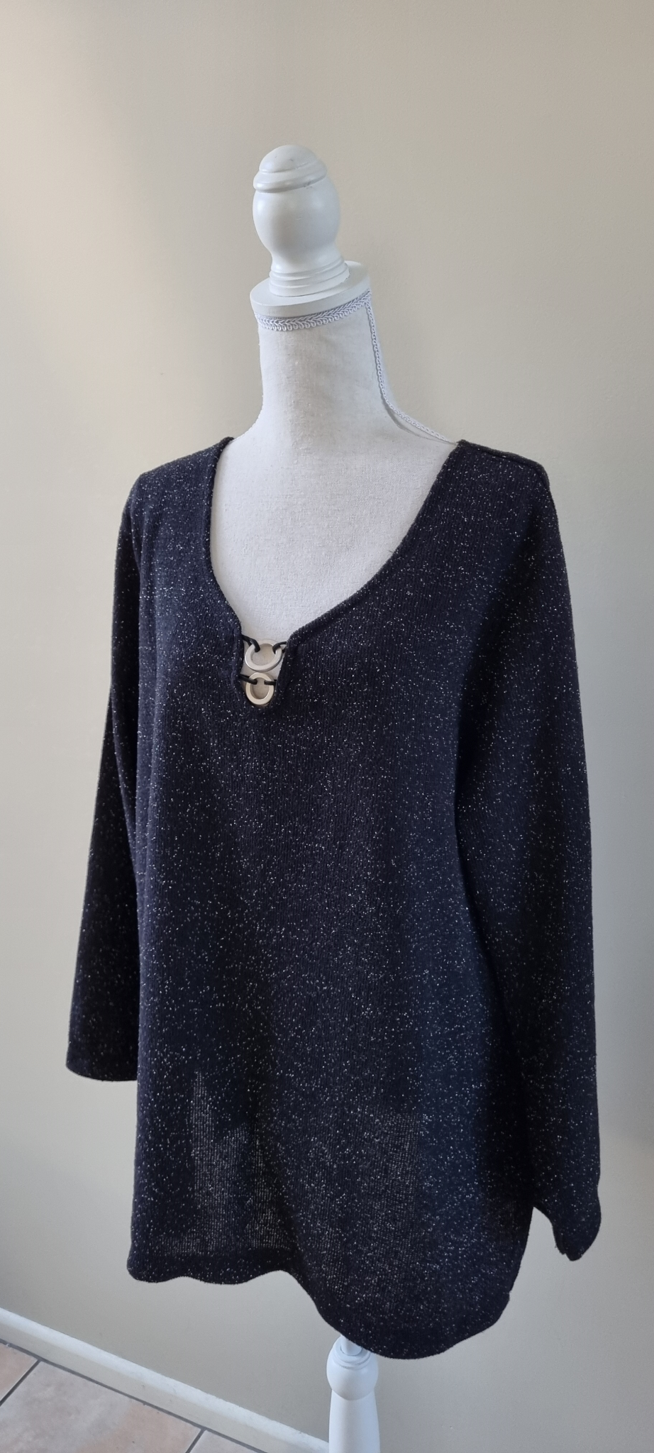 City Chic Avenue Black Top size 24, image 2