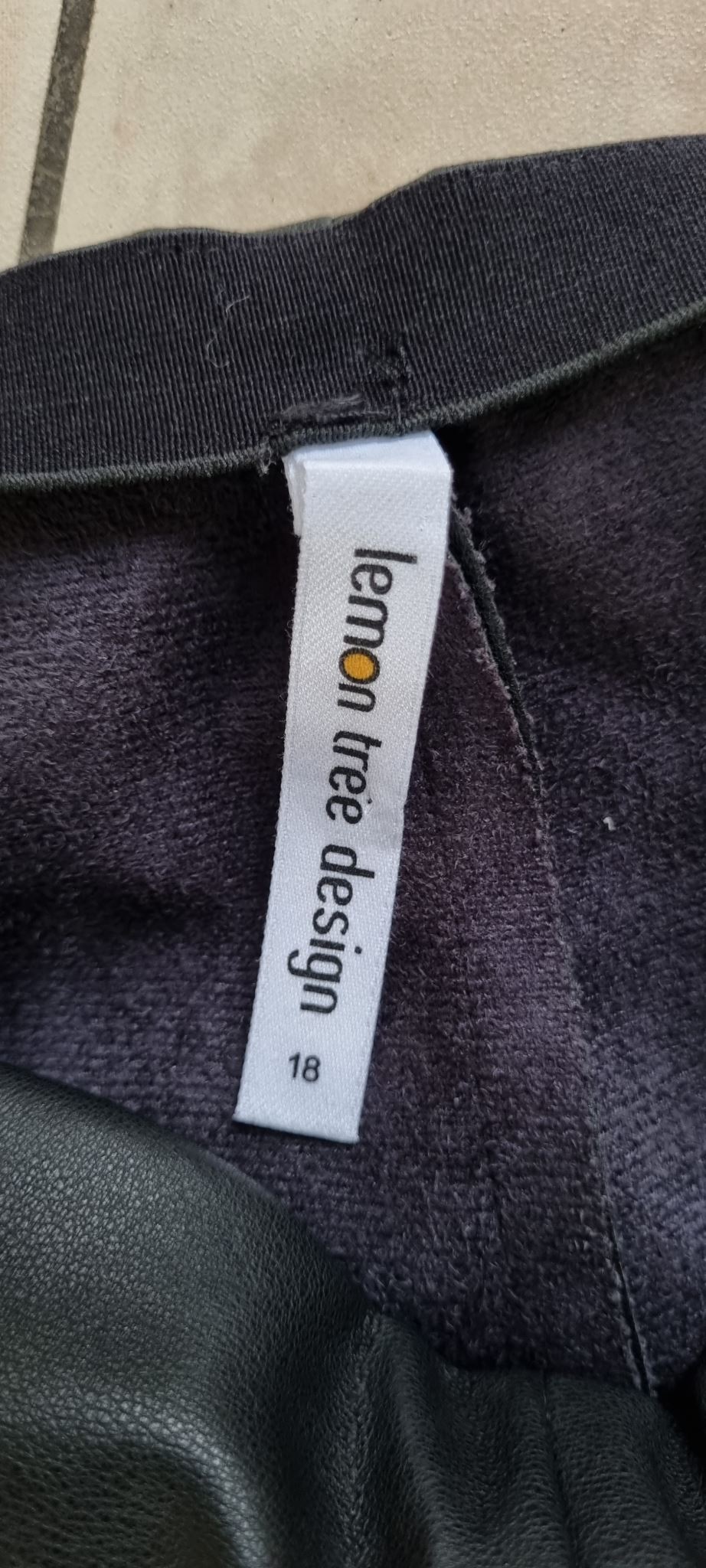 Lemon Tree Black Pants size 18, image 2