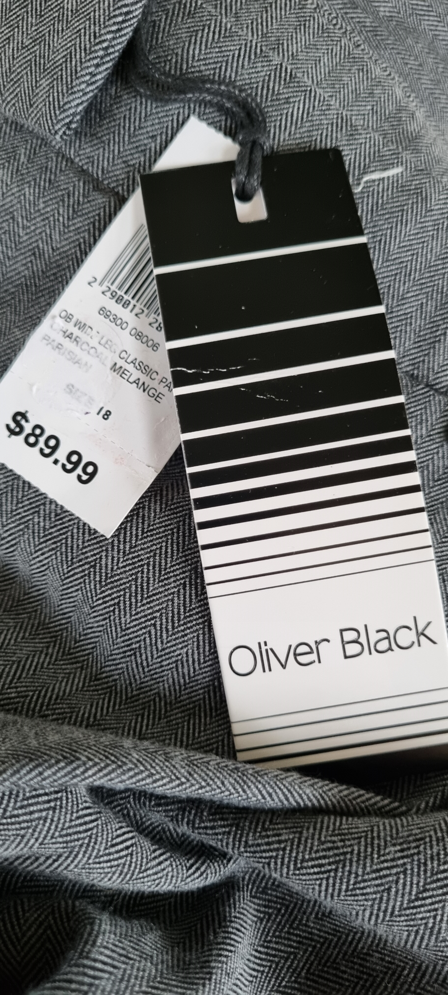 Oliver Black Pants size 18 NEW WITH TAG, image 3