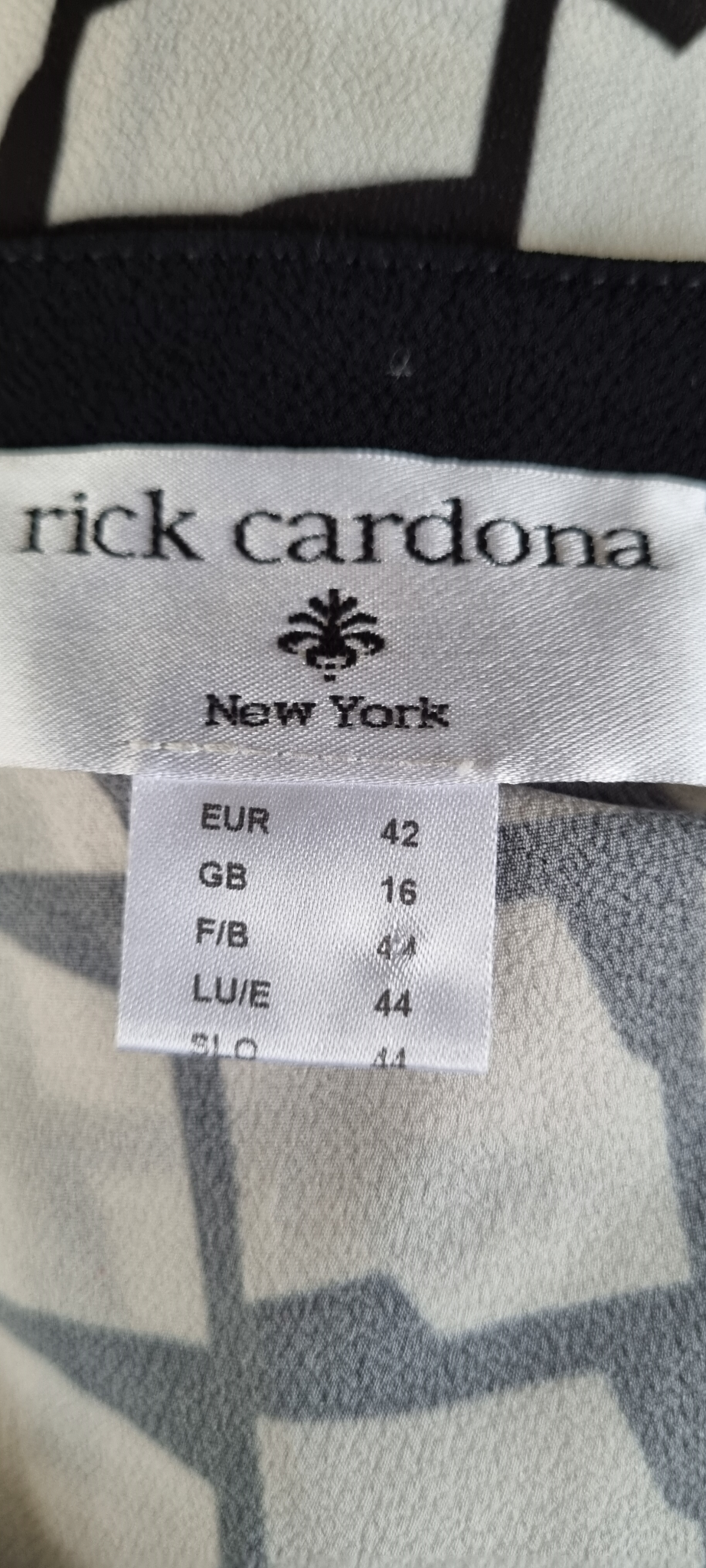 Rick Cardona Tunic Top UK size 16, image 4