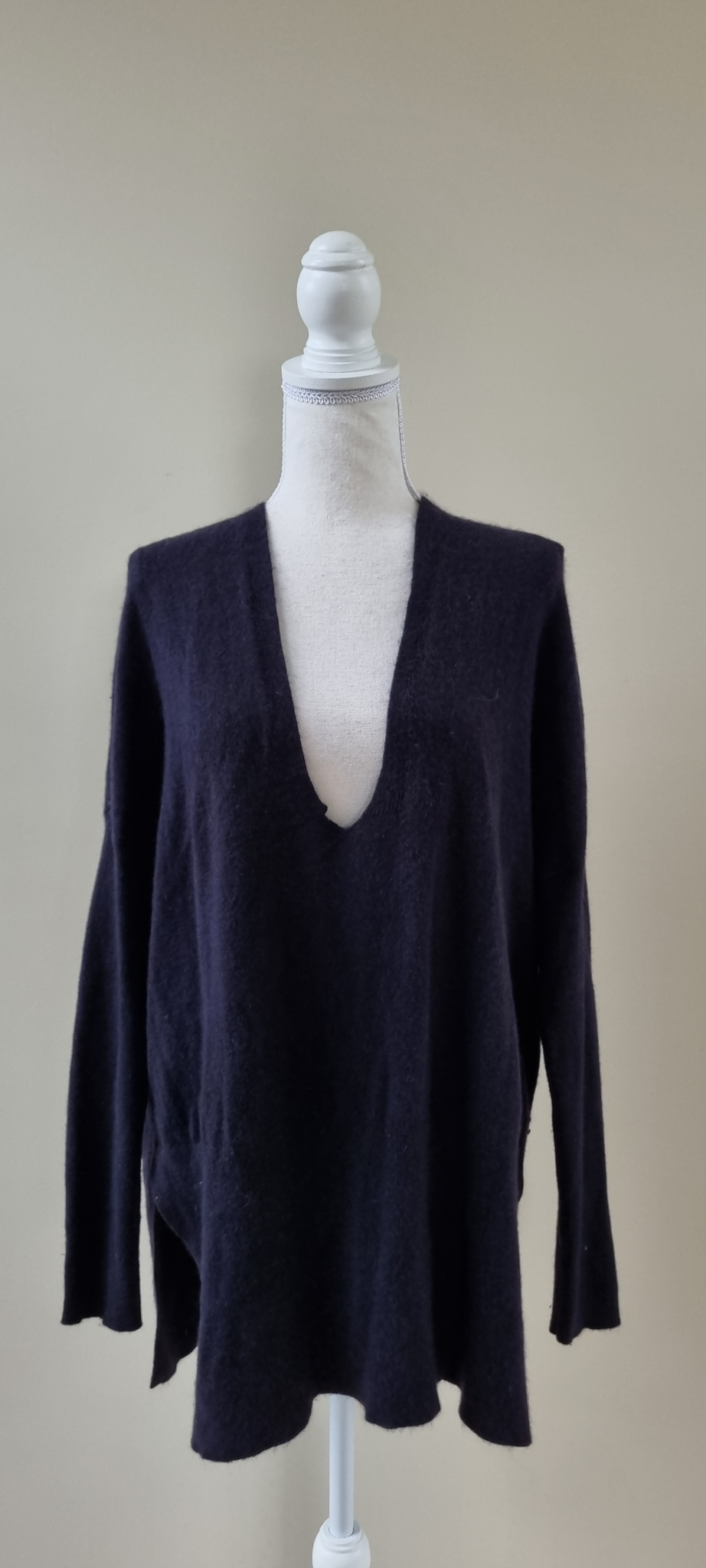 Rails USA Black Cashmere Blend Jersey Size L