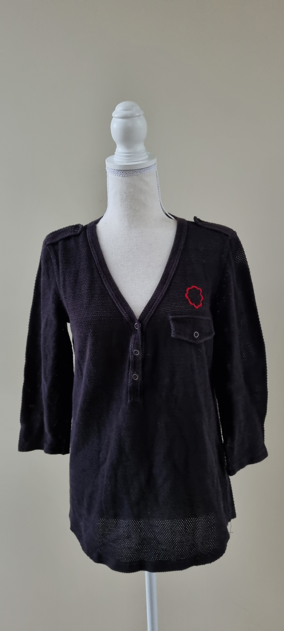 Kate Sylvester Black Top size M