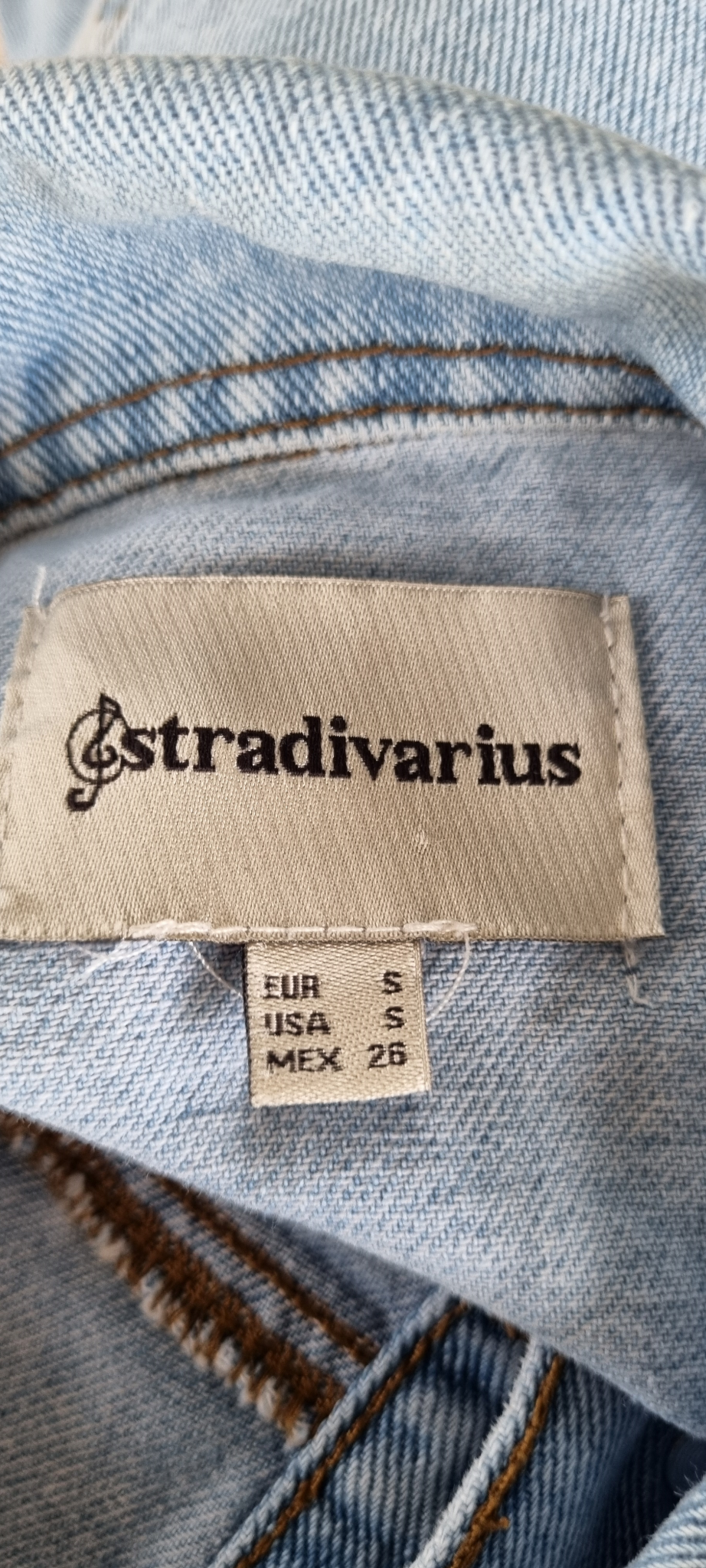 Stradivarius Denim Jacket size S, image 4
