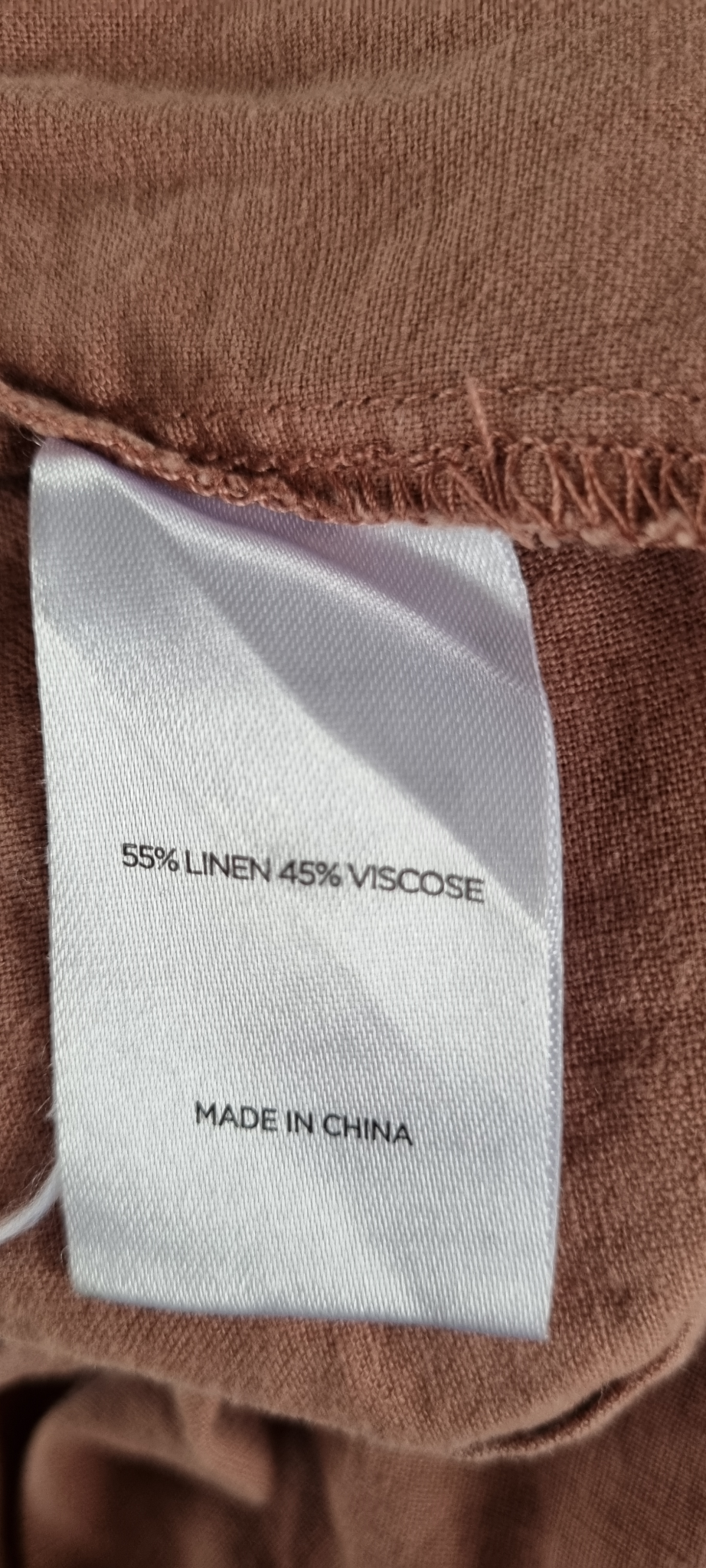 Wild Child Linen Blend Tunic Shirt Size 26, image 4