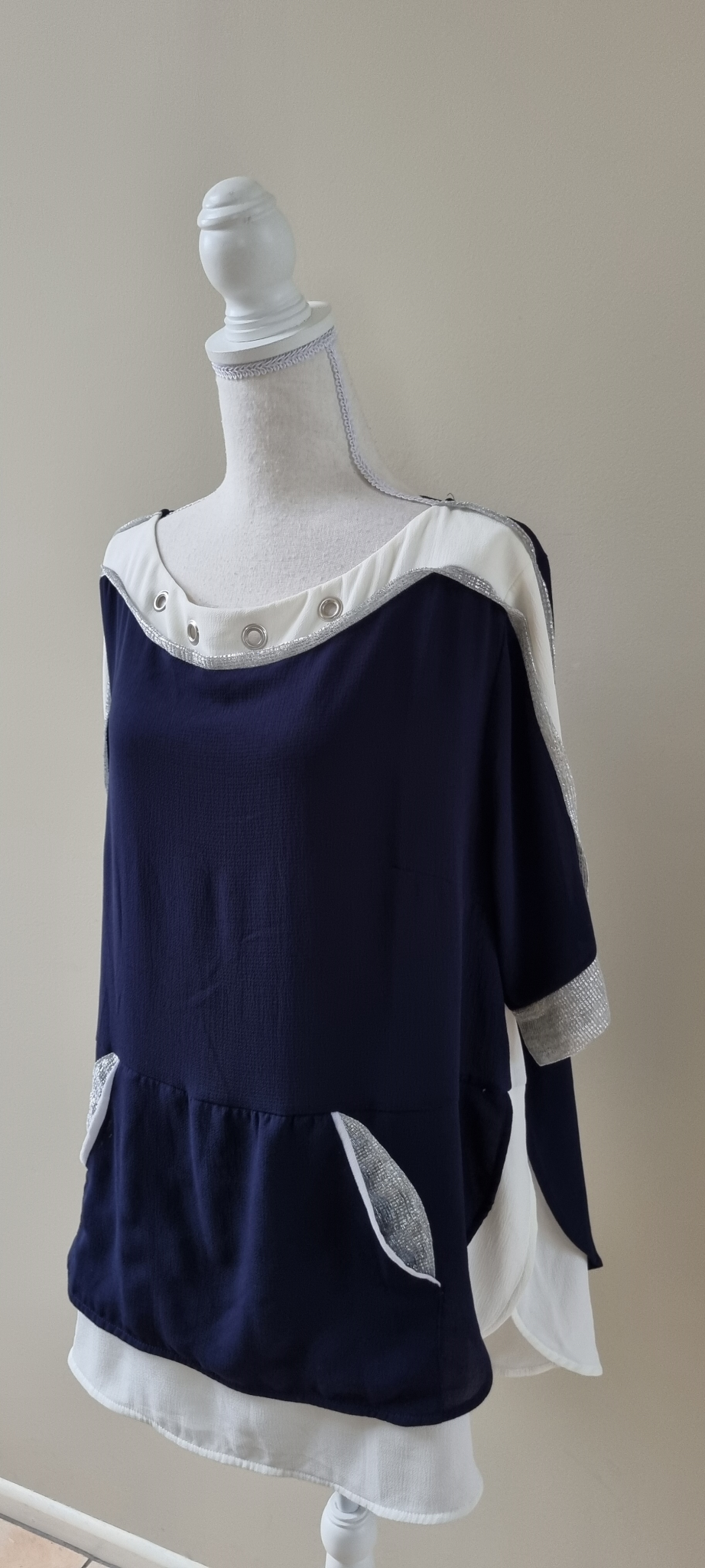 Sophye Made in Italy Tunic Top size 16, image 2