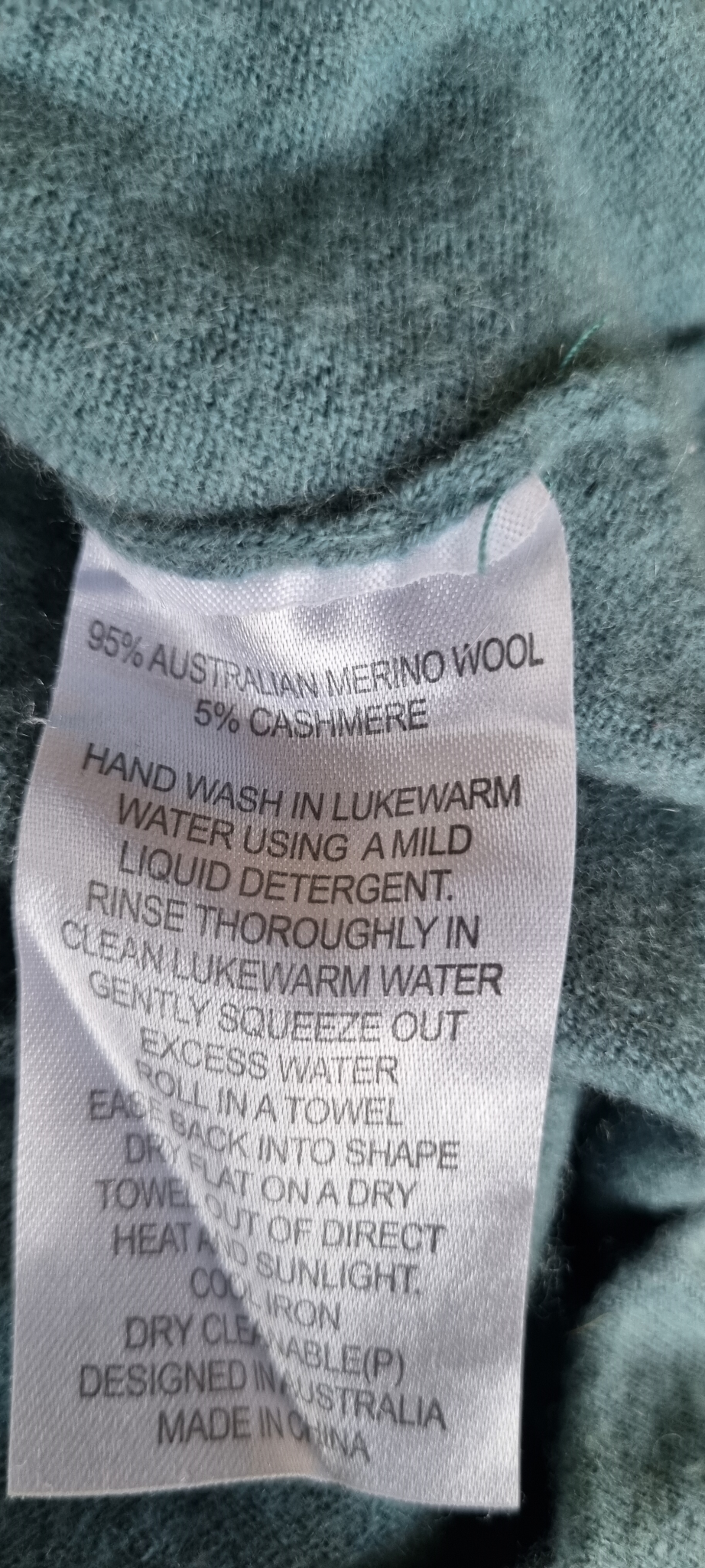 Fields Cashmere Merino Blend Jersey size S, image 4