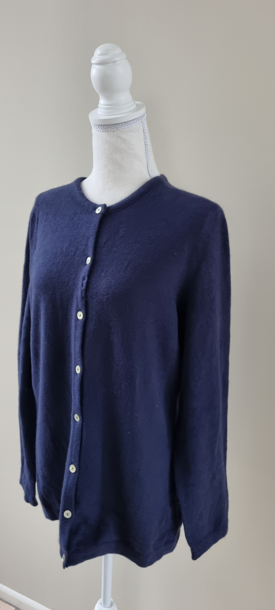 Native World Possum Merino Silk Cardigan size L, image 2