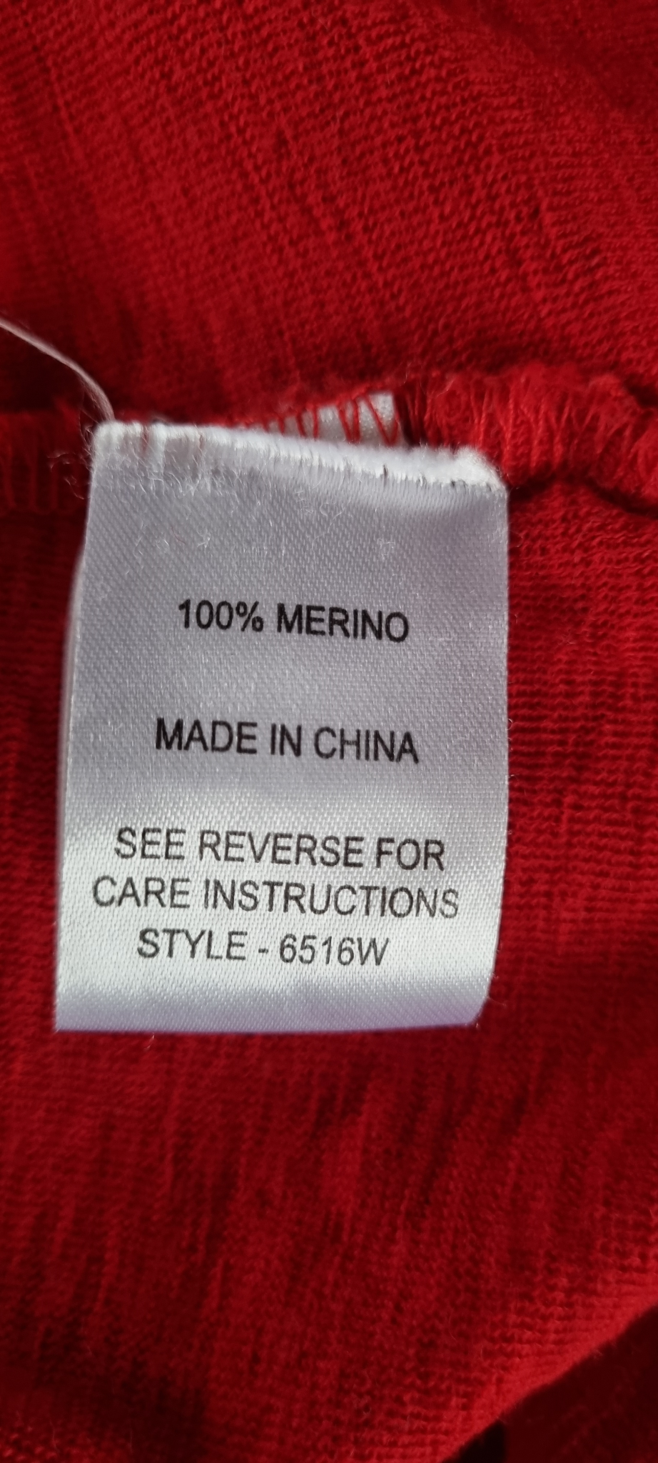 Twin Lakes Merino Wool Jersey size M / L, image 4