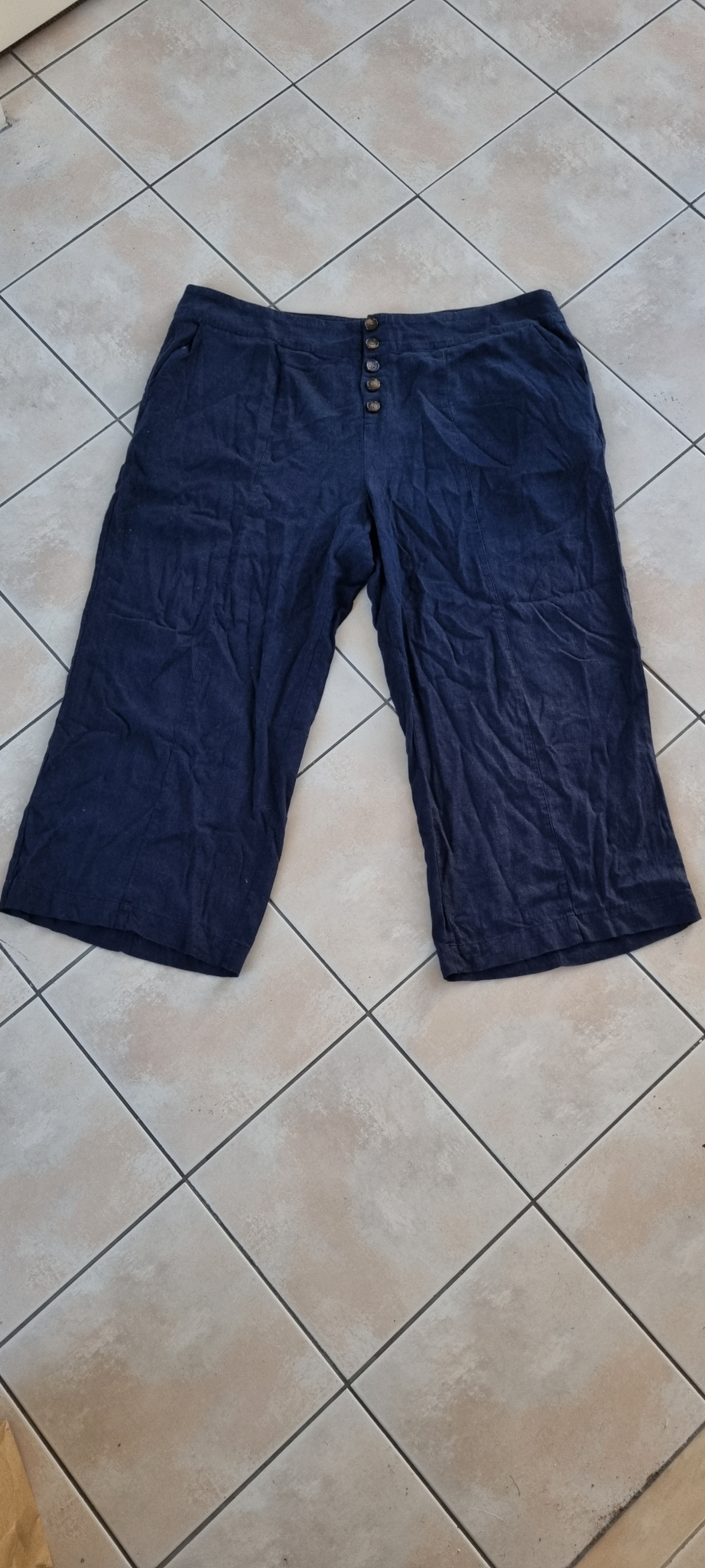 Studio Curve Linen Blend Pants size 22